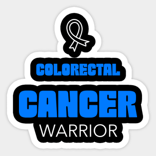 Colorectal Cancer Awareness Sticker